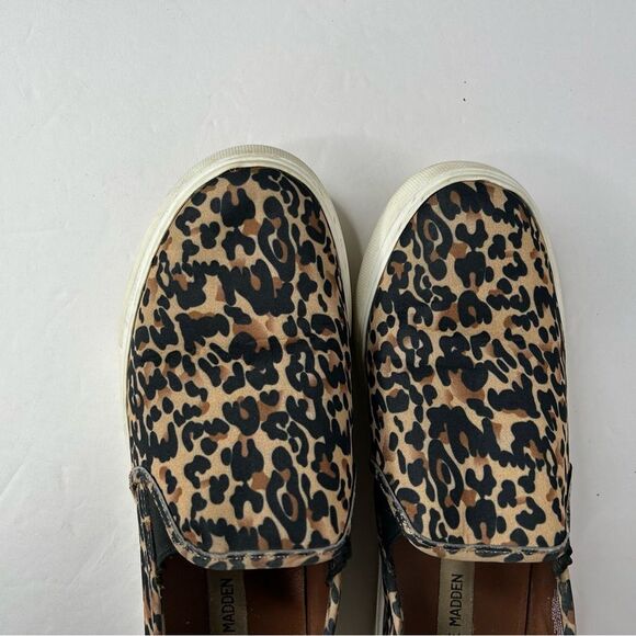 Steve Madden cheetah leopard print slip on shoes 9.5 - Picture 6 of 11